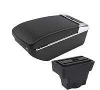 NANGAEBPPW Para Opel Para Astra J Auto Reposabrazos 2012 2013 2014-2020 Caja De Almacenamiento Pieza De Renovación Accesorio Auto(A2 Black line7 USB)