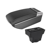 NANGAEBPPW Para Opel Para Astra J Auto Reposabrazos 2012 2013 2014-2020 Caja De Almacenamiento Pieza De Renovación Accesorio Auto(B3 Black white NO USB)