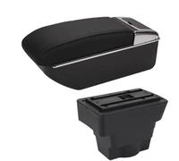 NANGAEBPPW Para Opel Para Astra Para Astra J 2012-2020 Reposabrazos Auto Caja De Almacenamiento Central Detalles De Interior Accesorios Auto USB(D2 Línea negra Sin USB)