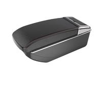 NANGAEBPPW Para Opel Para Corsa E 2014 2015 2016-2020 Caja De Brazo Auto Caja De Almacenamiento Interior Retrofit Accesorios De Coche(B1 Black red NO USB)