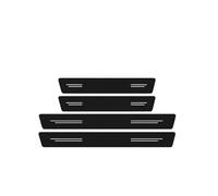 NANGAEBPPW para para Raptor 2024 Protectores De Umbral Fibra Carbono Luminiscentes Interiores Antiarañazos Adhesivos(4 Piezas de umbral de Puerta)