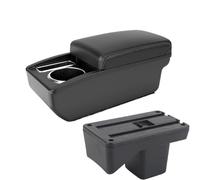 NANGAEBPPW Para Perodua Para Axia 2023 Coche Dedicado Reposabrazos Caja Almacenamiento Consola Central Accesorios Coche Modificados(Línea blanca A3 Sin USB)