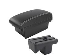 NANGAEBPPW Para Perodua Para Axia 2023 Reposabrazos Caja Almacenamiento Reposabrazos Consola Central Accesorios Coche Con USB(A3 Black white NO USB)