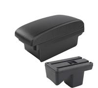 NANGAEBPPW Para Perodua Para Axia 2023 Reposabrazos Caja Almacenamiento Reposabrazos Consola Central Accesorios Coche Con USB(A2 línea negra Sin USB)