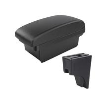 NANGAEBPPW Para Perodua Para Bezza 2018 Reposabrazos Interior Caja Almacenamiento Consola Central Caja Reposabrazos Central(A2 línea negra Sin USB)