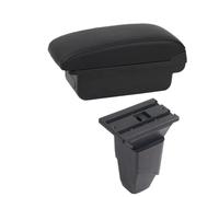 NANGAEBPPW Para Peugeot 206 Reposabrazos Para Peugeot 206 207 CC Cabrio Reposabrazos Auto(A1 Línea negra SIN USB)