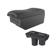 NANGAEBPPW Para Peugeot 301 Caja Reposabrazos Caja De Almacenamiento Interior Suministros Auto Modificados Con Detalles USB(A2 Black line7 USB)