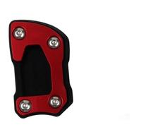 NANGAEBPPW Para Peugeot Para Django 150 Almohadilla De Extensión De Caballete Lateral Para Motocicleta Placa De Soporte De Ampliación De Caballete Lateral(ROJO)