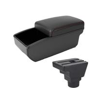 NANGAEBPPW Para Proton Para Persona Caja Reposabrazos Almacenamiento USB Consola Central Accesorios Interior Parte Con Caja De Pañuelos(B1 Red Storage box)