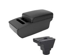 NANGAEBPPW Para Proton Para Persona Caja Reposabrazos Almacenamiento USB Consola Central Accesorios Interior Parte Con Caja De Pañuelos(A2 Black Tissue Box)