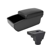 NANGAEBPPW Para Proton Para Persona Caja Reposabrazos Almacenamiento USB Consola Central Accesorios Interior Parte Con Caja De Pañuelos(B2 Black Storage box)