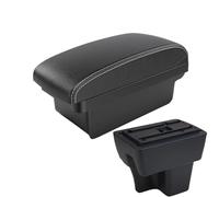 NANGAEBPPW Para Proton Para Wira Caja De Descansabrazos Con USB Caja De Almacenamiento De Consola Central(A3 Black white NO USB)