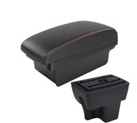NANGAEBPPW Para Proton Para Wira Caja De Descansabrazos Con USB Caja De Almacenamiento De Consola Central(A1 Negro rojo SIN USB)