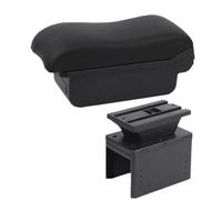 NANGAEBPPW Para R&enault Para Clio 5 Caja Reposabrazos Para R&enault Para Captur Para Clio5 Caja Reposabrazos Coche Caja De Almacenamiento Central(A2 línea negra Sin USB)