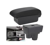 NANGAEBPPW Para R&enault Para Duster Reposabrazos Para Dacia Para Dacia Para Duster 2019 2020 2021-2024 Almacenamiento De Consola Central(B2 línea negra 3USB)