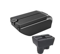 NANGAEBPPW Para R&enault Para Duster Reposabrazos Para Dacia Para Duster Caja De Brazo 2019-2024 Caja De Almacenamiento Consola Central(B3 white line 7 usb)