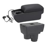 NANGAEBPPW Para R&enault Para Duster Reposabrazos Para Dacia Para Duster Reposabrazos Auto 2019-2024 Caja Almacenamiento Interior Retrofit(A3 Carga rápida)