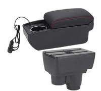 NANGAEBPPW Para R&enault Para Duster Reposabrazos Para Dacia Para Duster Reposabrazos Auto 2019-2024 Caja Almacenamiento Interior Retrofit(A1 Carga rápida)