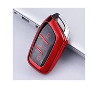 NANGAEBPPW Para Roewe RX5 I6 ERX5 I5 RX8 RX3 MG6 MG ZS EV EZS HS EHS Funda De Llave Coche Bolsa Carcasa Cubierta Protectora Accesorios(ROJO)