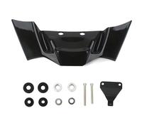 NANGAEBPPW para S1000R 2021-2024 para M1000R 2023-2024 Carenado De Moto Fuerza Descendente Spoiler Aerodinámico Frontal Desnudo Aletín(Negro Brillante)