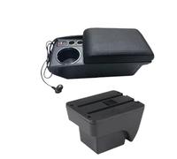 NANGAEBPPW Para SEAT Para ARONA Reposabrazos Doble Capa Almacenamiento Central Portavasos Retrofit Accesorios Coche Interior(A2 Carga rápida)