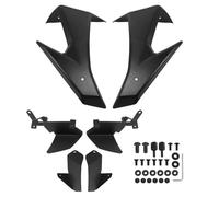 NANGAEBPPW para Suzuki GSX8S GSX 8S GSX-8S 2023-2025 Alerón Delantero de Carga aerodinámica Deflector de alerón Lateral Spoilers Naked(Negro)