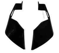NANGAEBPPW para Suzuki GSXR600 GSXR750 GSXR1000 GSXR 600 750 1000 GSX250R Motorcycle ala Lateral Aerodinámica Spoiler Carenado(Negro Brillante)