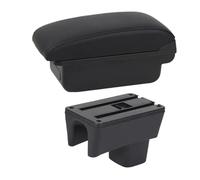 NANGAEBPPW Para Suzuki Para Swift 2005-2019 2020 2021 2022 2023 Caja Descansabrazos Consola Central Detalles Interior Caja Almacenamiento(B1 Línea Negra)