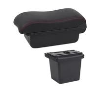 NANGAEBPPW Para Toyota Para Corolla Para Verso Reposabrazos Caja De Almacenamiento Accesorios Coche Detalles Interiores Soporte Móvil Interfaz USB(Una línea roja SIN USB)