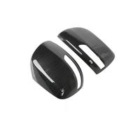 NANGAEBPPW Para Toyota Para Land Cruiser LC200 Para Prado FJ150 2010-2021 Pegatina Coche Cubierta De Retrovisor Lateral Tapa Ala Revestimiento Exterior Puerta(Carbón)