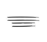 NANGAEBPPW Para Toyota Para Yaris Sedán 2007-2016 Tira De Sellado Para Ventanilla Lateral Burlete Puerta Moldura Vidrio