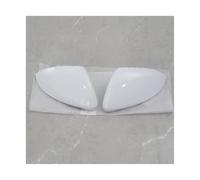 NANGAEBPPW Para VW Para Golf 7 MK7 GTI 2014-18 Reemplazo Cubierta De Espejo Retrovisor Alojamiento Negro/Blanco/Carbono Tapa Lateral Accesorios Coche(BLANCO,Pair)