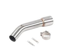 NANGAEBPPW Para Y&amaha Para Fazer FZ1 FZ1N FZ1000 FZ 1 1N 1000 2006 2007 2008-2015 Tubo De Escape De Motocicleta Con Silenciador Deslizante(Plata)