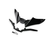NANGAEBPPW para Yamaha MT-09 MT 09 MT09 SP 2021 2022 2023 Sport Downforce Spoilers Frontales Desnudos Deflector de ala Aerodinámica para Motocicleta(Negro)