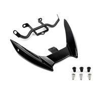 NANGAEBPPW para Yamaha MT-09 MT09 MT FZ 09 FZ-09 FZ09 2014-2016 Soporte De Fijación De Alerón De Carenado Frontal Superior De Faro De Moto(Negro)