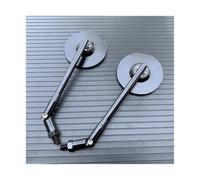 NANGAEBPPW para Yamaha para Buell Dual Sport Dirt Bikes ATV Etc Espejo Retrovisor Redondo Universal para Motocicleta De 10MM