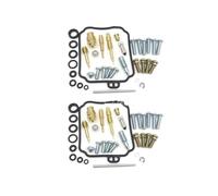 NANGAEBPPW Para Yamaha Para V Star 650 Para XVS650 Para XVS650A 1998-2012 2013 2014 2015 2016 Juego Completo Reparación Carburador(2 set B)