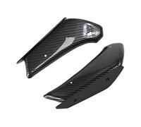 NANGAEBPPW para Yamaha R6 R3 Pieza de Carenado de Motocicleta Kit de ala Aerodinámica ala Fija ala de Carenado Winglet(Negro carbón)