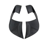NANGAEBPPW para Yamaha R7 YZF R7 YZFR7 R7 2021 2022 2023 1par ala Fija Moto Careta Aerodinámica ala Negro Mate Accesorios(Carbon Paint)