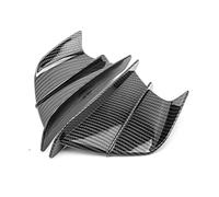 NANGAEBPPW para Yamaha YZF R1 R6 R25 R7 R3 Accesorios Universales para Moto Alerón Spoiler ala Aerodinámica Winglet(Carbón)