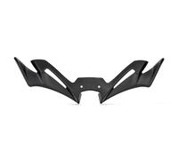 NANGAEBPPW para Yamaha YZF-R3 YZF-R25 2019-2023 Aerodinámica Motocicleta Cubrewinglets de carenado Frontal Protecciones de Fibra de Carbono(Negro)