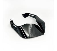 NANGAEBPPW para Yamaha YZF600 R6 R7 2017 2018 2019 2020 2021 2022 2023 2024 Kit de alerón aerodinámico Universal para Motocicleta Alerón Fijo carenado(Negro)