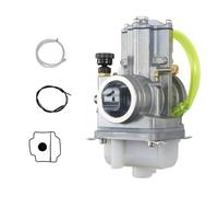 NANGAEBPPW Para YZ250F KX250F RMZ250 CRF250R CRF450R 150cc-500cc Carburador De Motocicleta Chorro De Potencia Ajustable Universal H 28MM-40MM PWK(36MM)