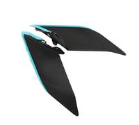 NANGAEBPPW Partes De Moto Fuerza Descendente Lateral Spoilers Naked Aletillas Fijas Carenes Deflectores Accesorios para CFMOTO 450SR 450SRS(Rojo,A)
