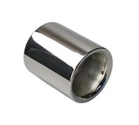 NANGAEBPPW Punta De Escape De 76 Mm Boquilla Plateada De Acero Inoxidable Para Mazda CX-3 CX-4 CX-5 CX7 CX8 CX5 CX-30 Accesorios Para Coche