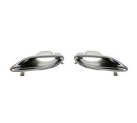 NANGAEBPPW Reemplazo Del Embellecedor Del Tubo De Escape Trasero Para Mercedes Para Benz X253 W253 GLC200 GLC260 GLC300 2016 2017 2018 2019(Un conjunto)