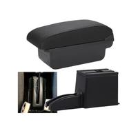 NANGAEBPPW Reposabrazos Central Para Lada Para Granta Caja Reposabrazos Para Kalina Reposabrazos De Coche Caja De Almacenamiento Accesorios(C2 Línea negra SIN USB)