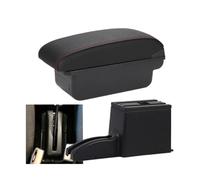 NANGAEBPPW Reposabrazos Central Para N&issan Para DATSUN MIDO NODO(C1 Negro rojo SIN USB)