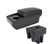NANGAEBPPW Reposabrazos Central Para TOYOTA Para AVANZA 2016 Caja De Reposabrazos Piezas De Retroadaptación Interior Accesorios Caja De Almacenamiento Central(A3 Black white NO USB)