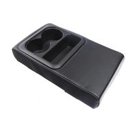 NANGAEBPPW Reposabrazos Para Consola Central De Coche Cojín Con Portavasos Y Elevador Universal(NEGRO)